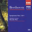 Beethoven: Symphonies Nos. 2 & 4