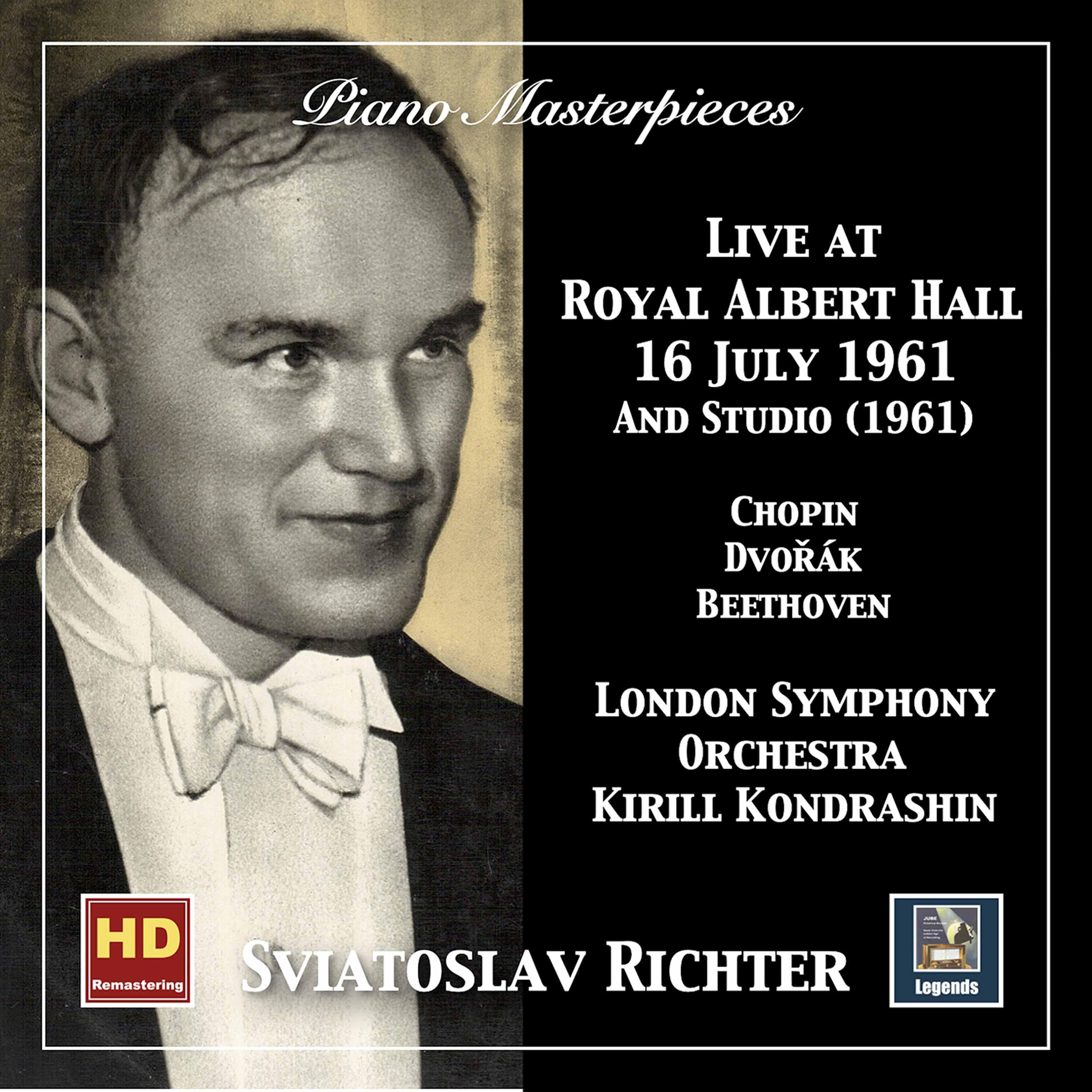 Piano Masterpieces: Sviatoslav Richter Live at Royal Albert Hall, 16th July 1961 and in Studio