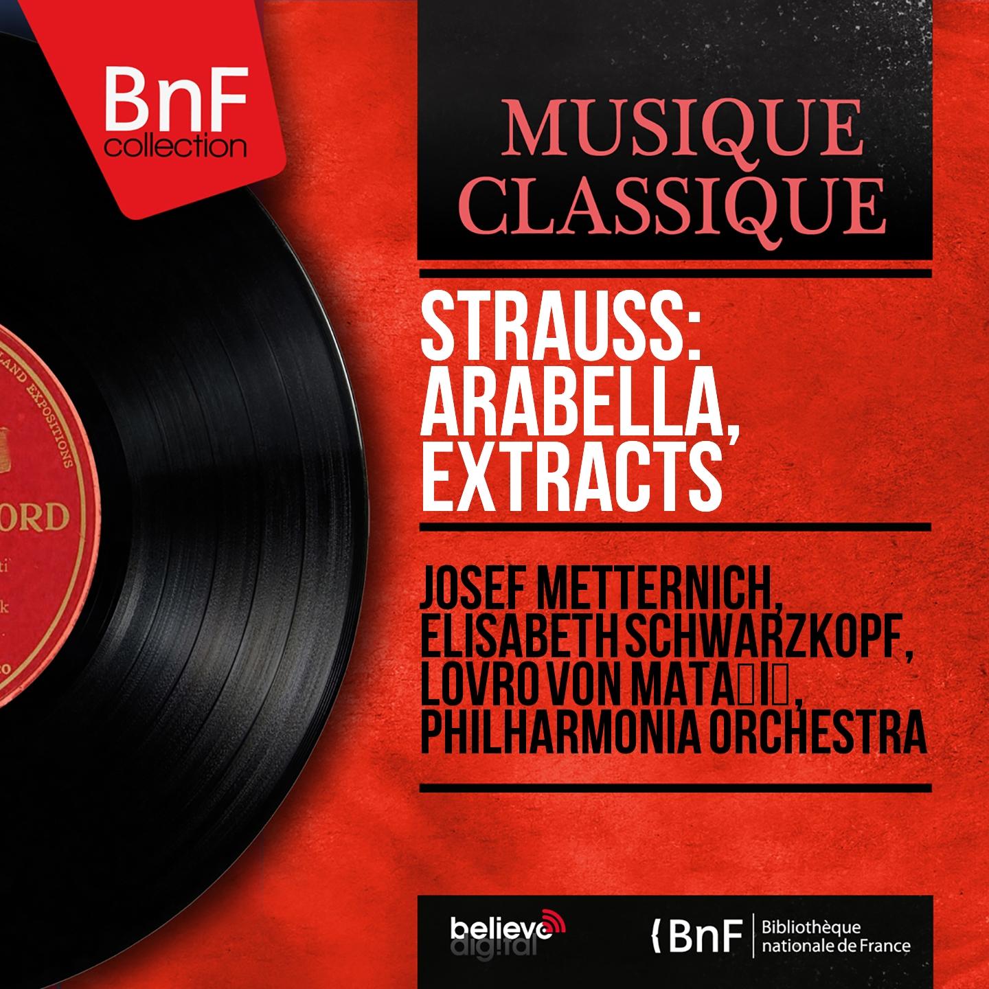 Strauss: Arabella, Extracts (Mono Version)