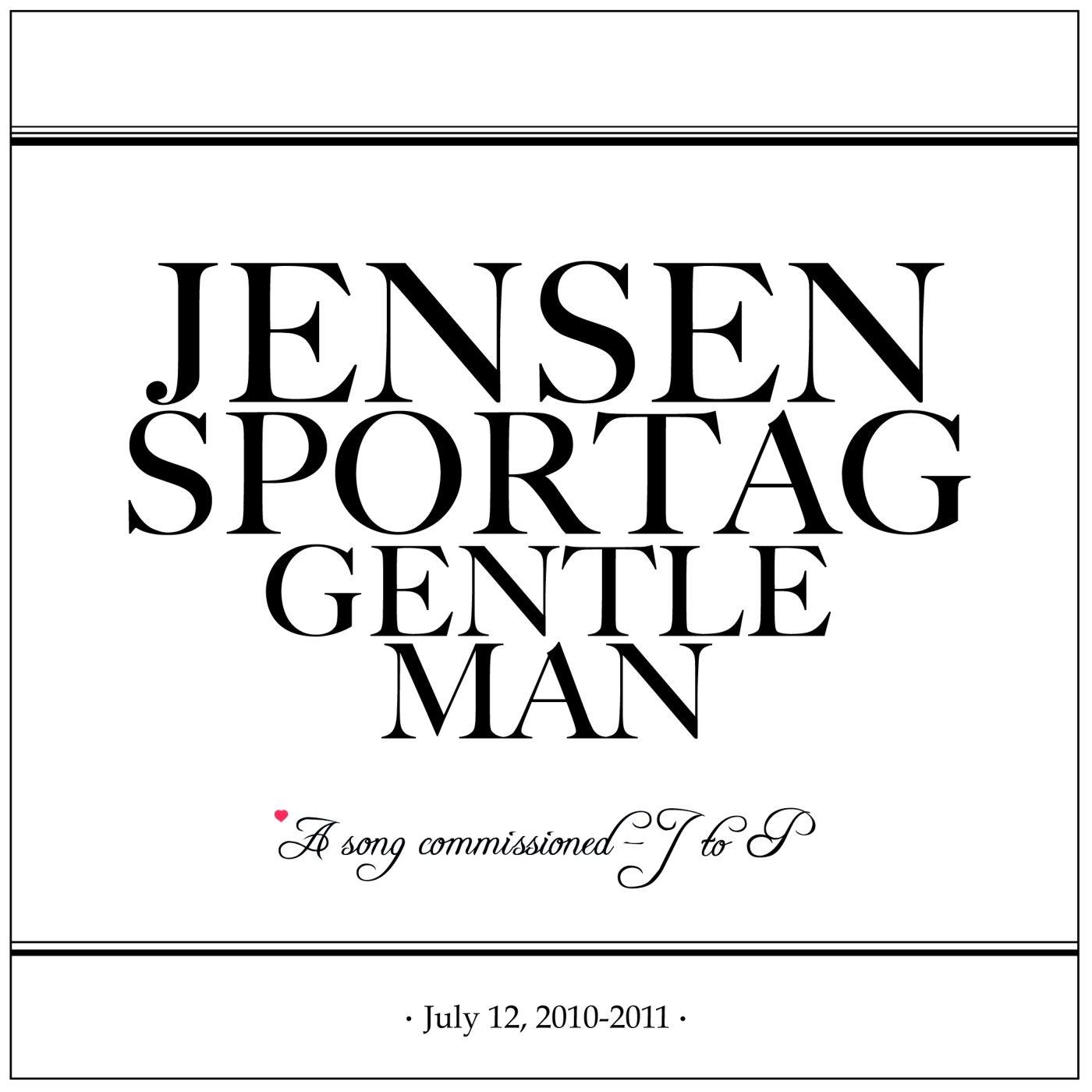 Gentle Man (A Song Commissioned - J to P) - Single