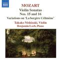 MOZART: Violin Sonatas, Vol. 5