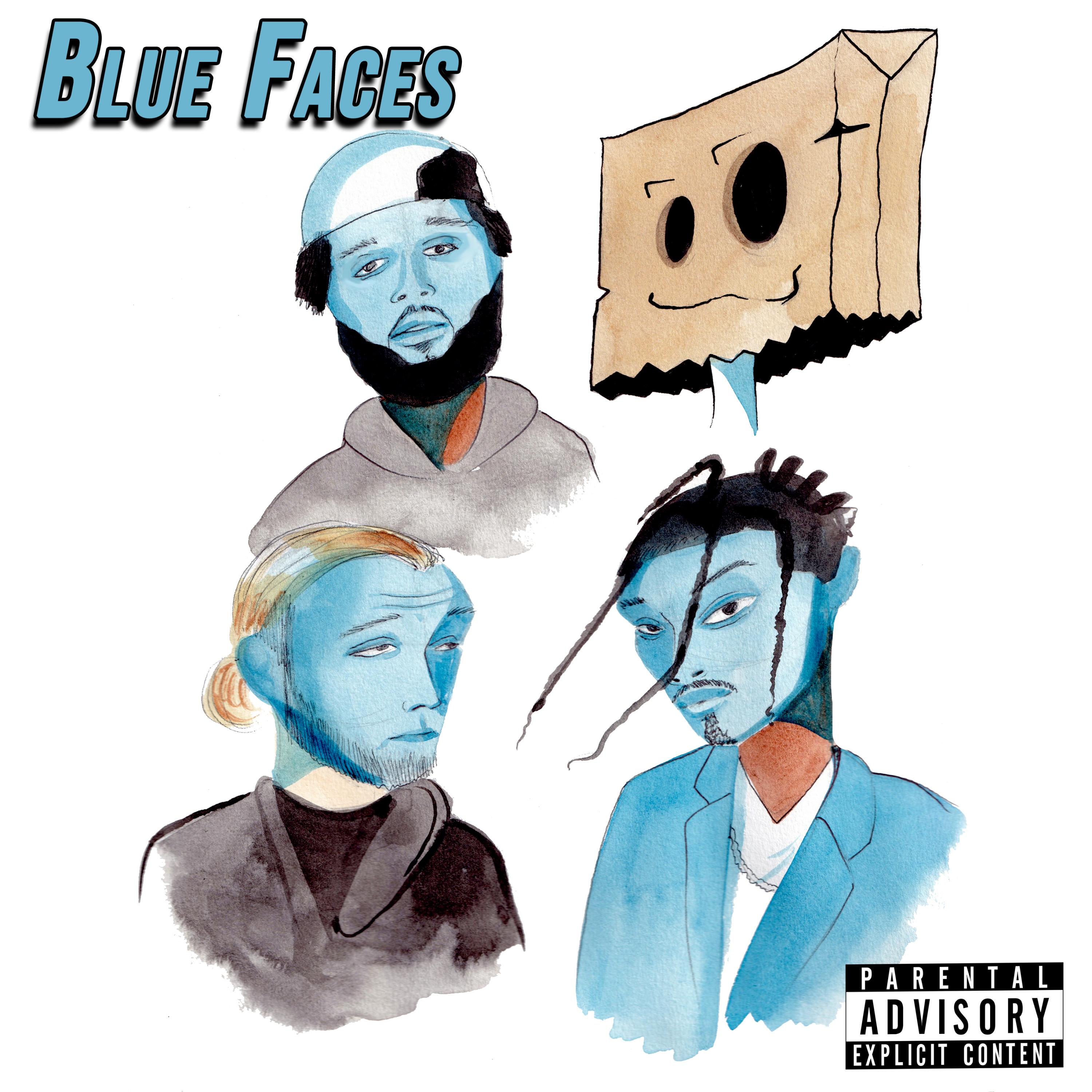 Blue Faces