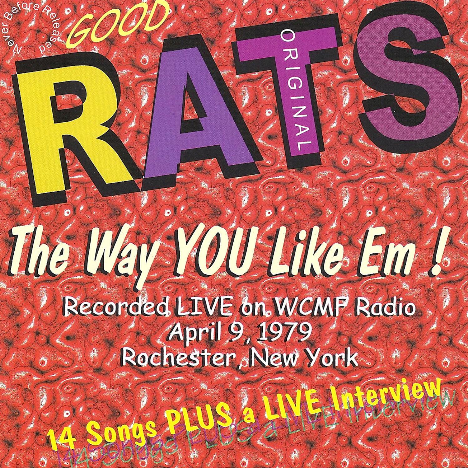 Rats The Way You Like Em