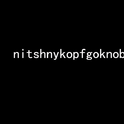 nitshnykopfgoknob