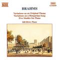 BRAHMS, J.: Variations, Op. 21 / 5 Piano Studies (Biret)