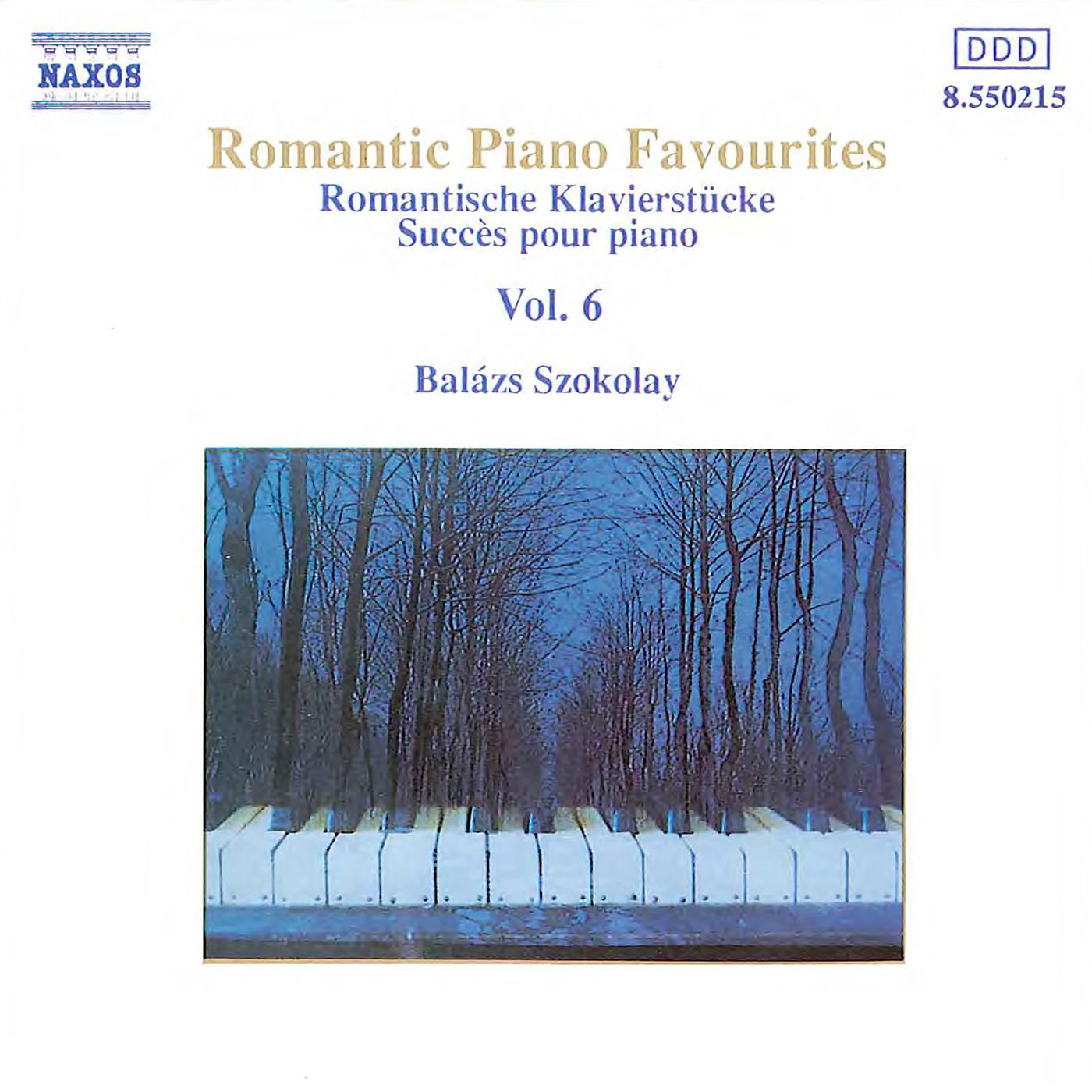 ROMANTIC PIANO FAVOURITES, Vol.  6
