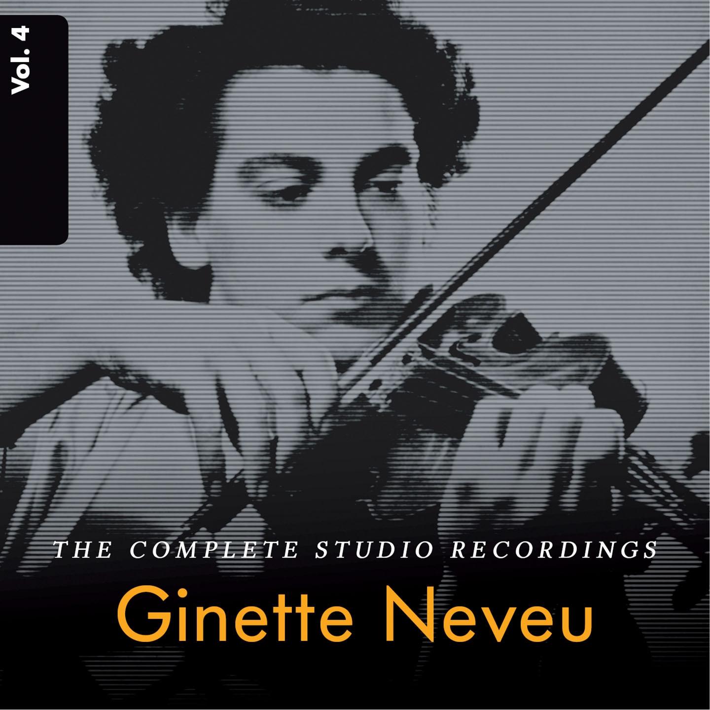 Ginette Neveu: The Complete Studio Recordings, Vol. 4专辑