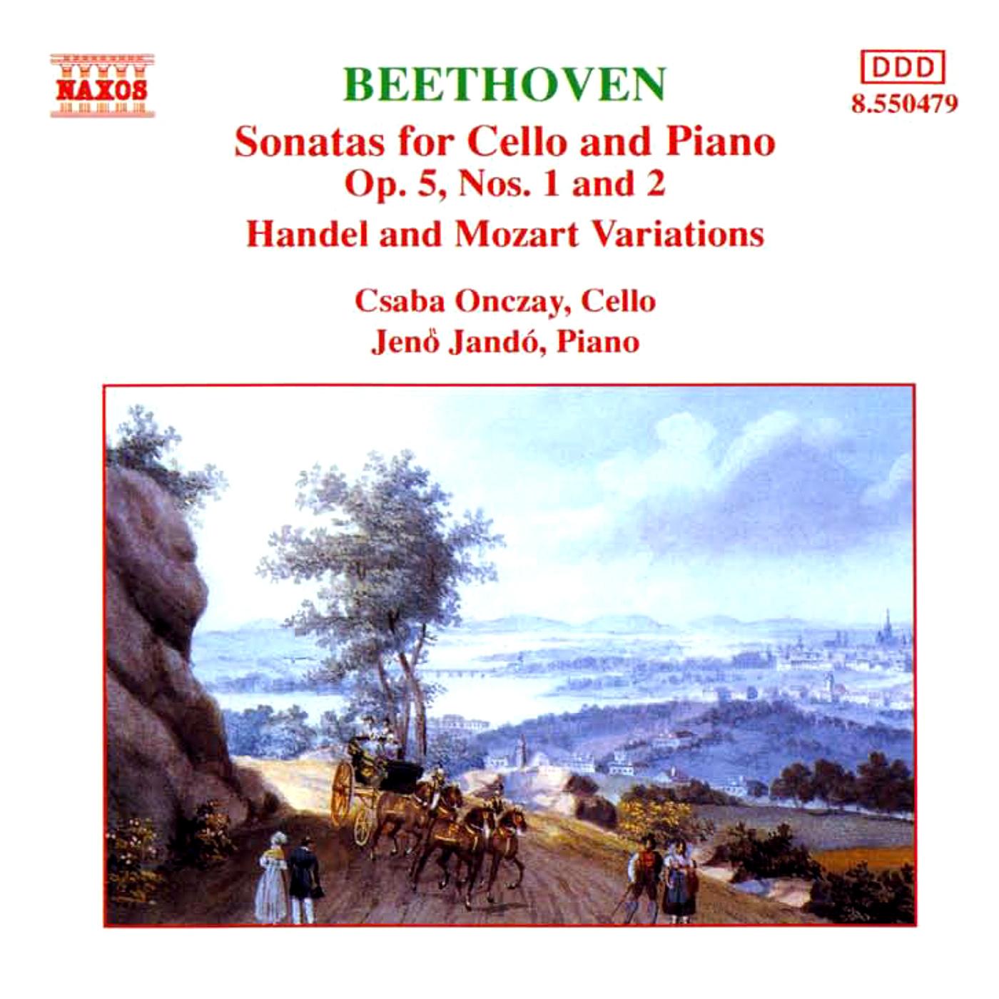 BEETHOVEN: Cello Sonatas Nos. 1 and 2