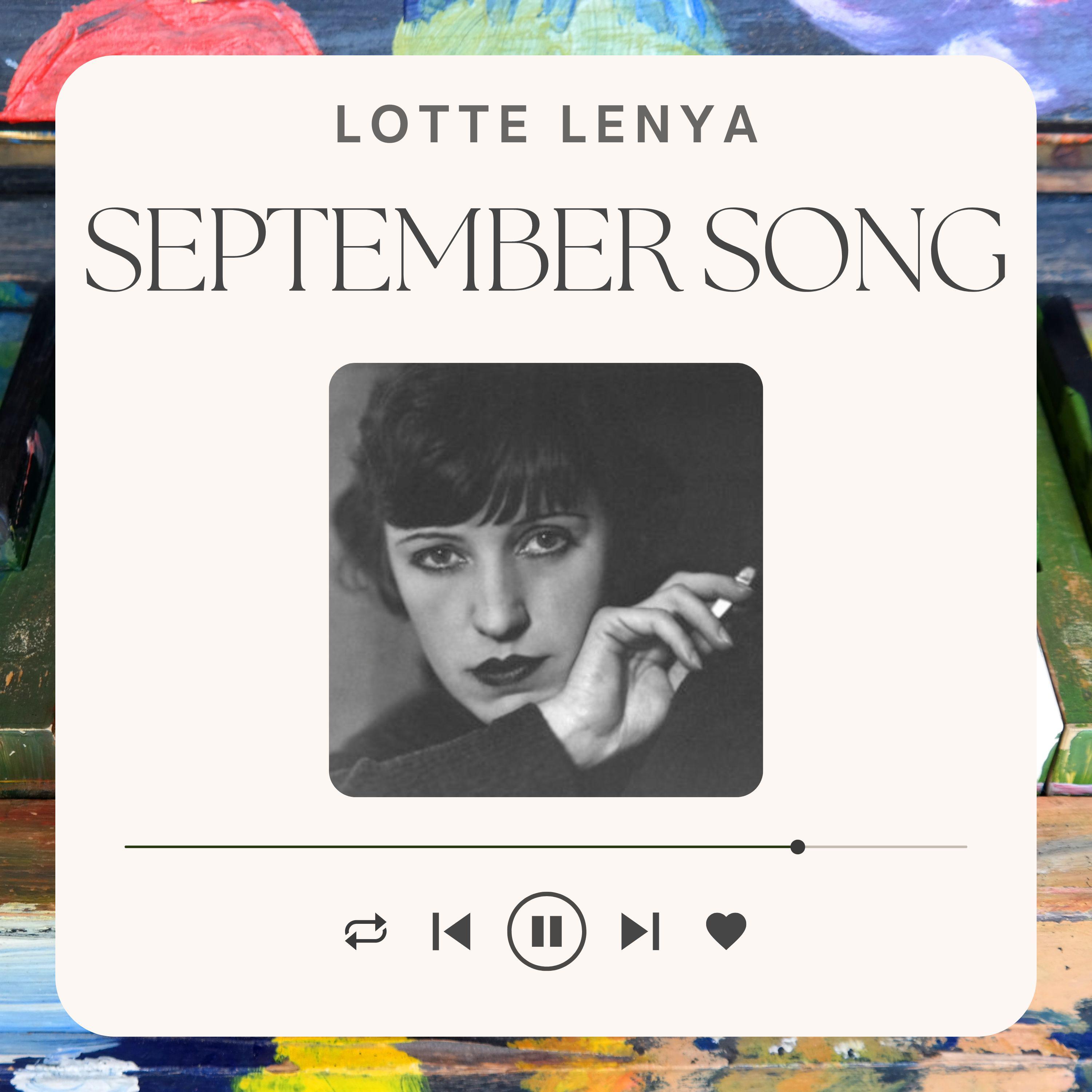 Lotte Lenya - Surabaya-Johnny