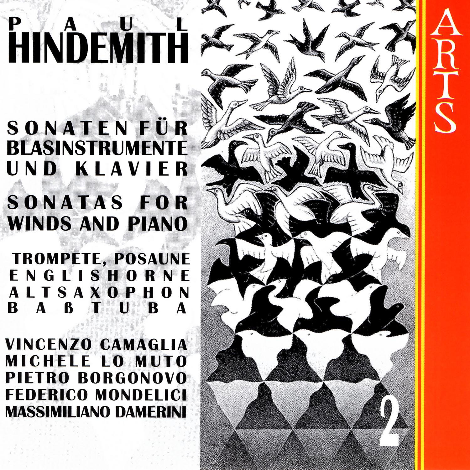 Paul Hindemith: Sonatas For Winds & Piano, Vol. 2
