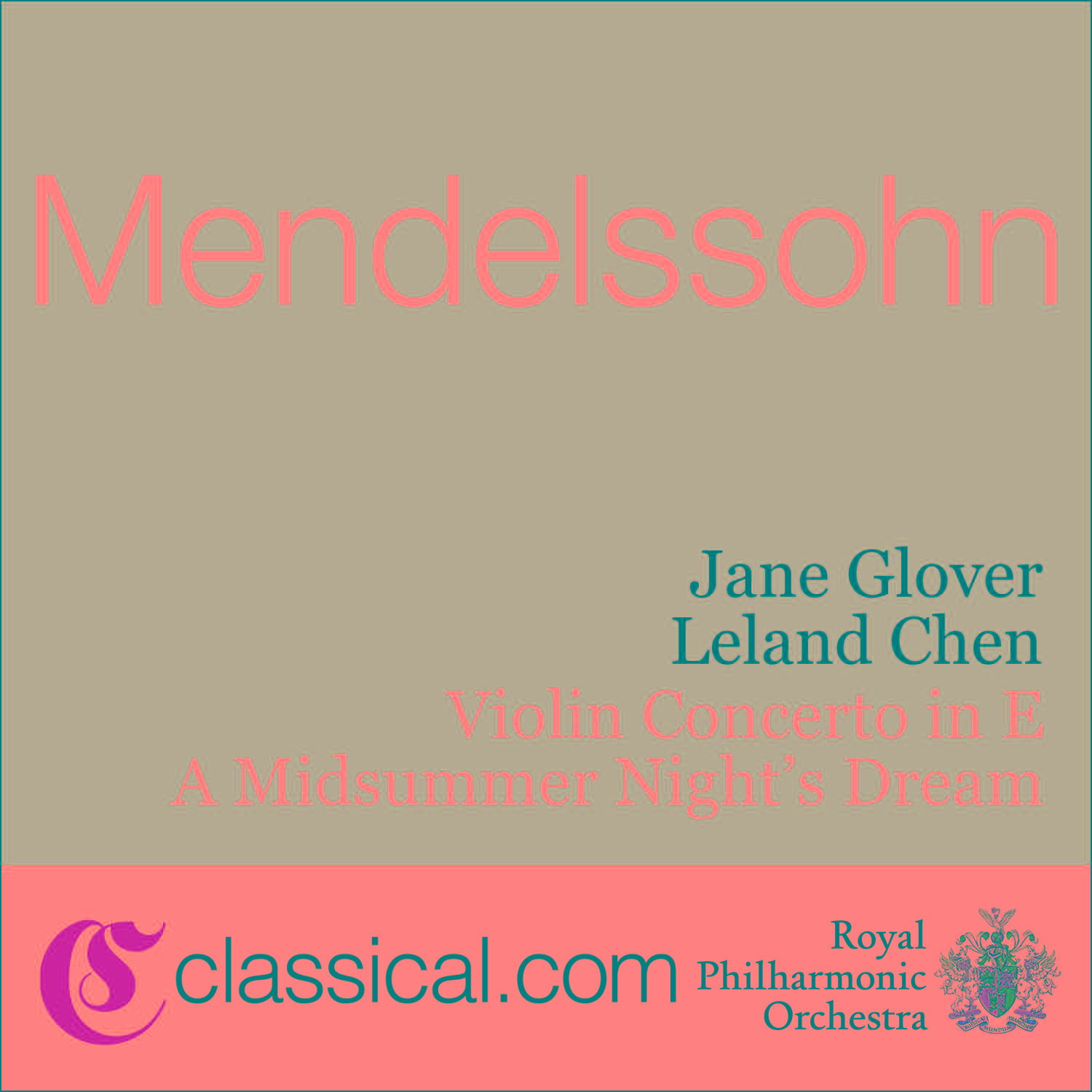 Felix Mendelssohn, Violin Concerto In E Minor, Op. 64专辑