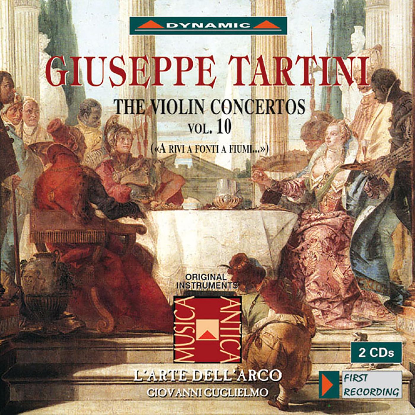 TARTINI, G.: Violin Concertos, Vol. 10 (L'Arte dell'Arco) - D. 19, 20, 22, 83, 94, 95, 96, 117