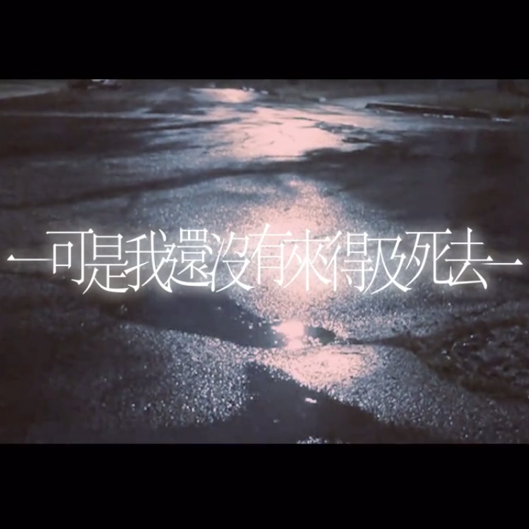 可是我还没有来得及死去，继续活吧