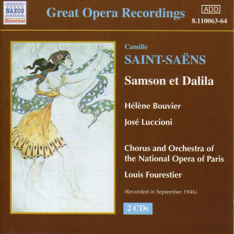 Louis Fourestier - Samson et Dalila, Op. 47:Ne pouvant reprimer les elans de la foi