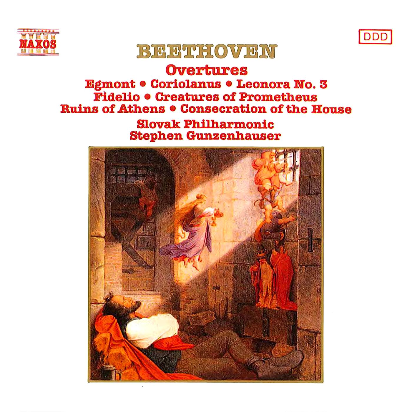 BEETHOVEN, L. van: Overtures, Vol. 1 (Slovak Philharmonic, Gunzenhauser)