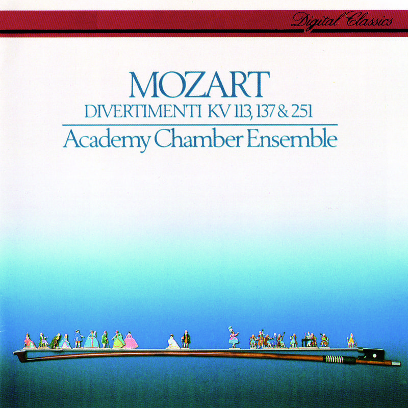 Divertimento in E flat, K.113:2. Andante