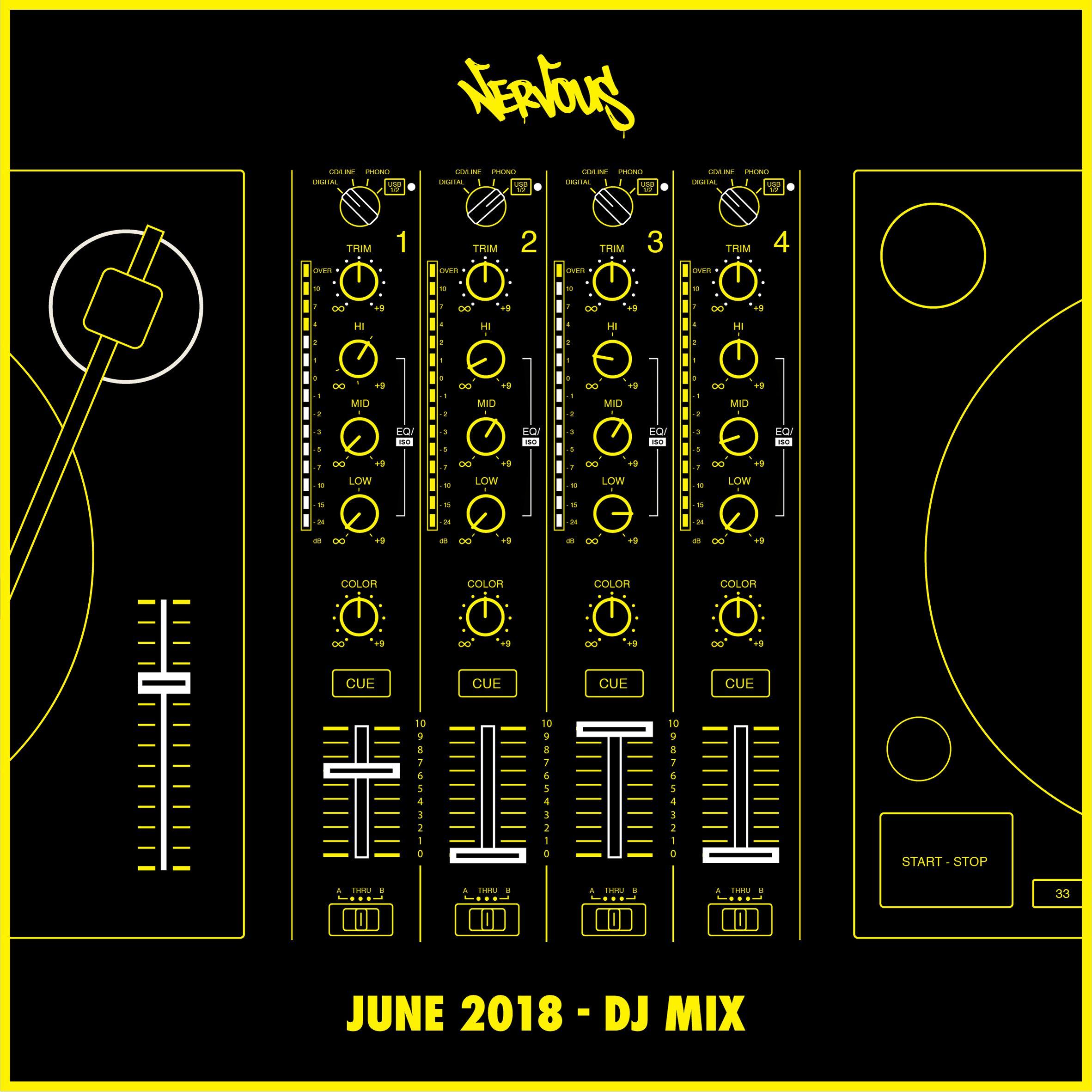 Nervous June 2018: DJ Mix (Continuous Mix)