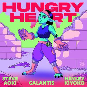 Steve Aoki & Galantis - Hungry Heart (feat. Hayley Kiyoko) (Pre-V) 带和声伴奏 （升3半音）