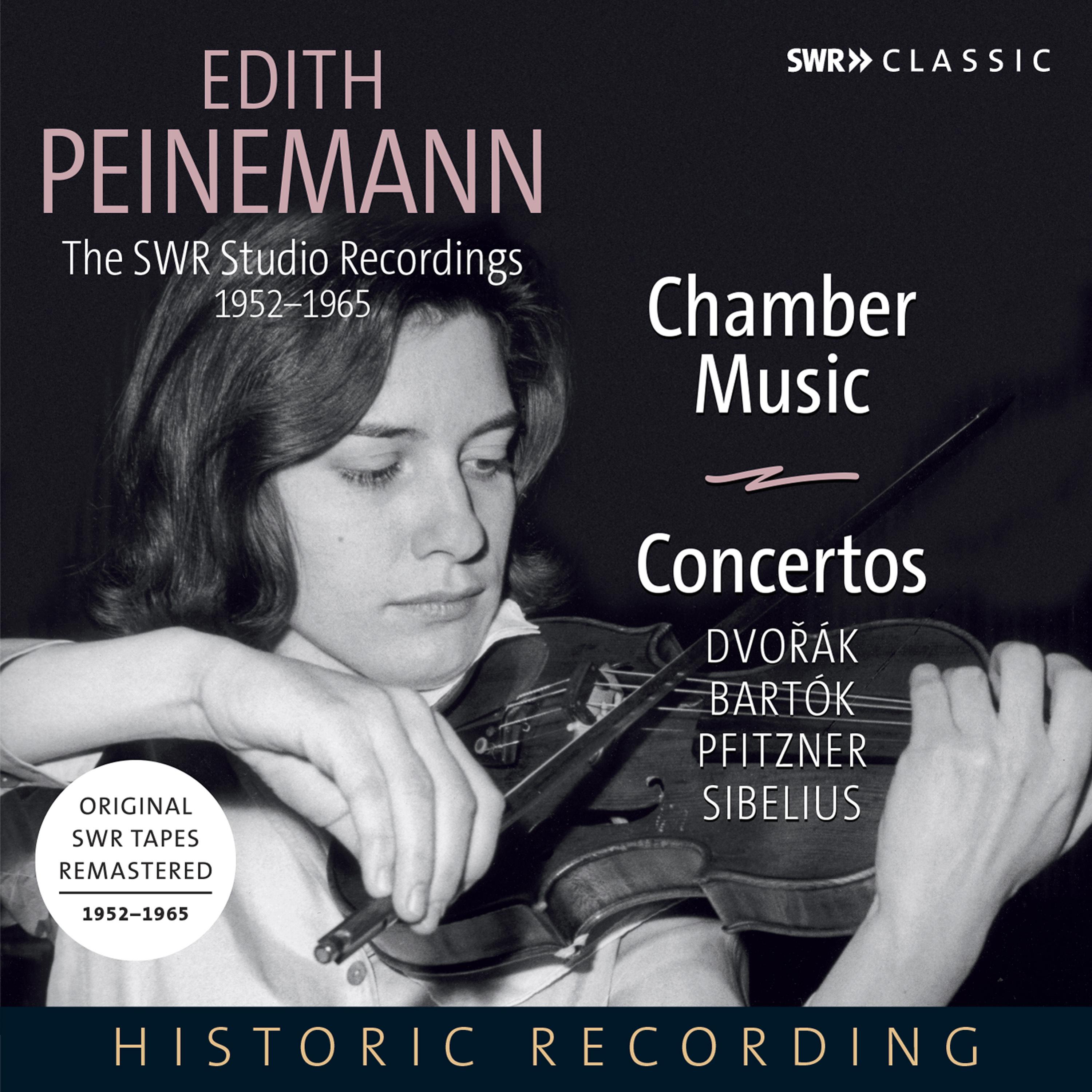 Edith Peinemann - Violin Sonata in E Minor, BWV 1023:I. Moderato - II. Adagio ma non tanto