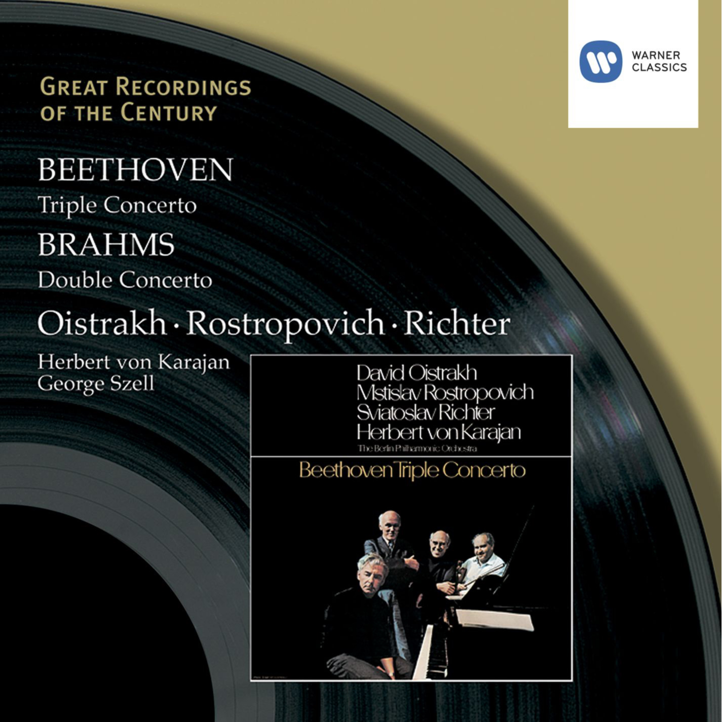 Beethoven: Triple Concerto / Brahms: Double Concerto