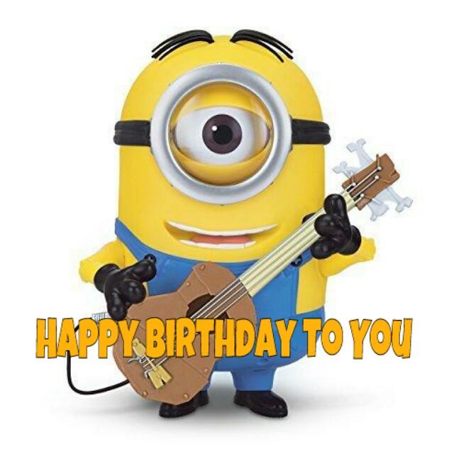 小黄人版happybirthdaytoyou(cover :unknow)