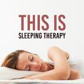 This is Sleeping Therapy