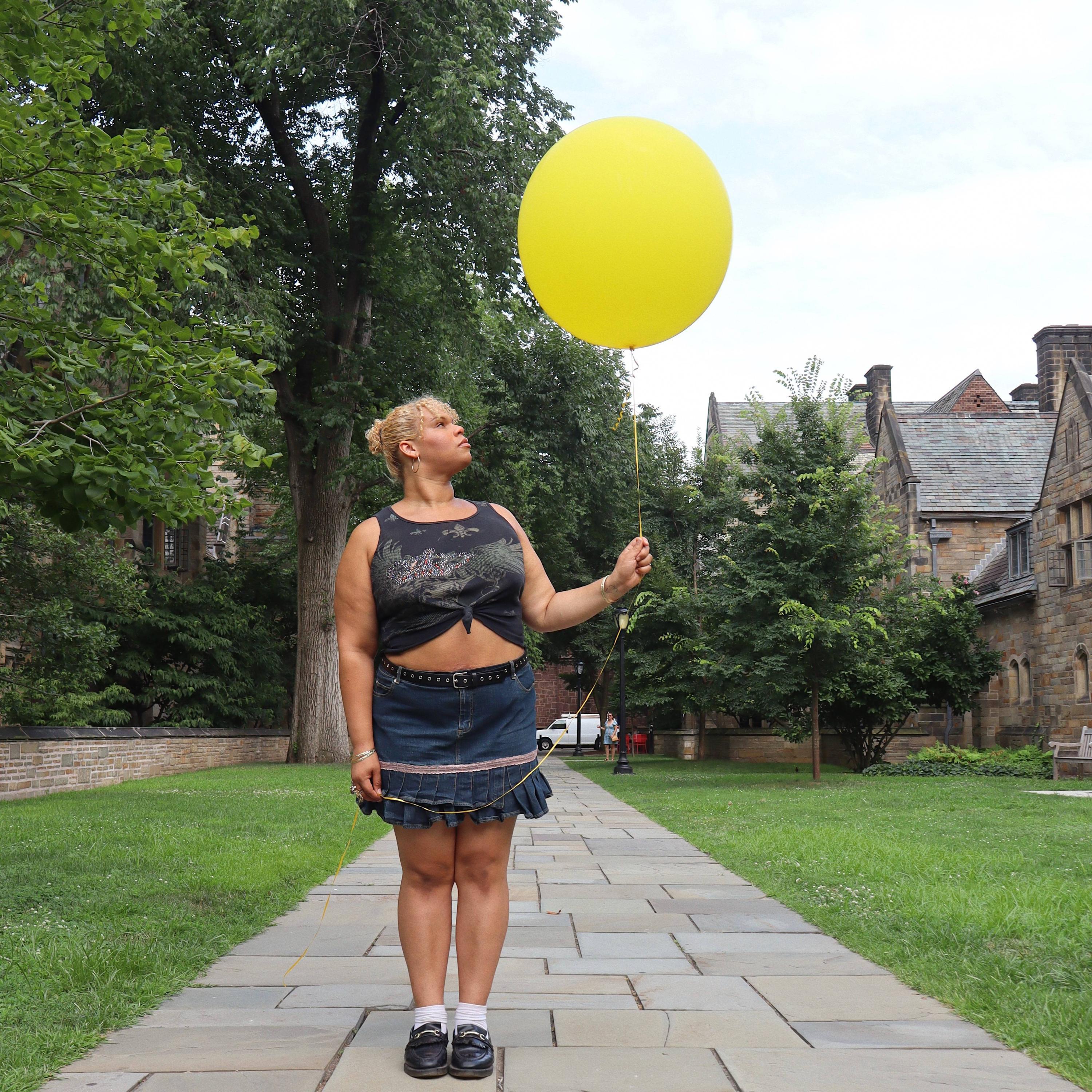 yellow balloon