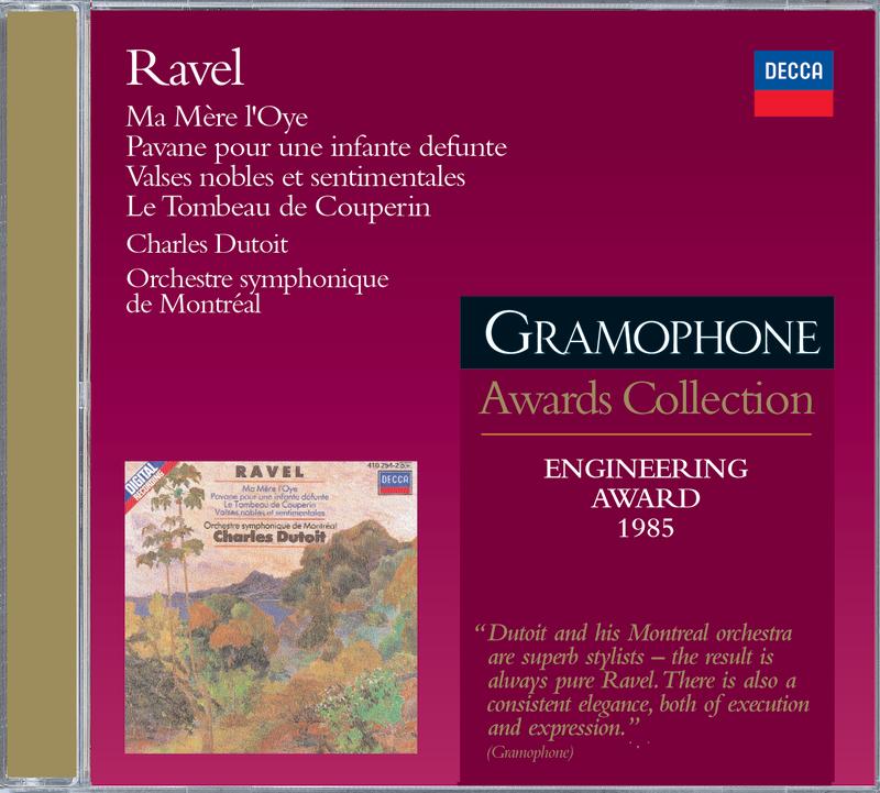 Ravel: Mother Goose; Pavane for a Dead Princess etc.