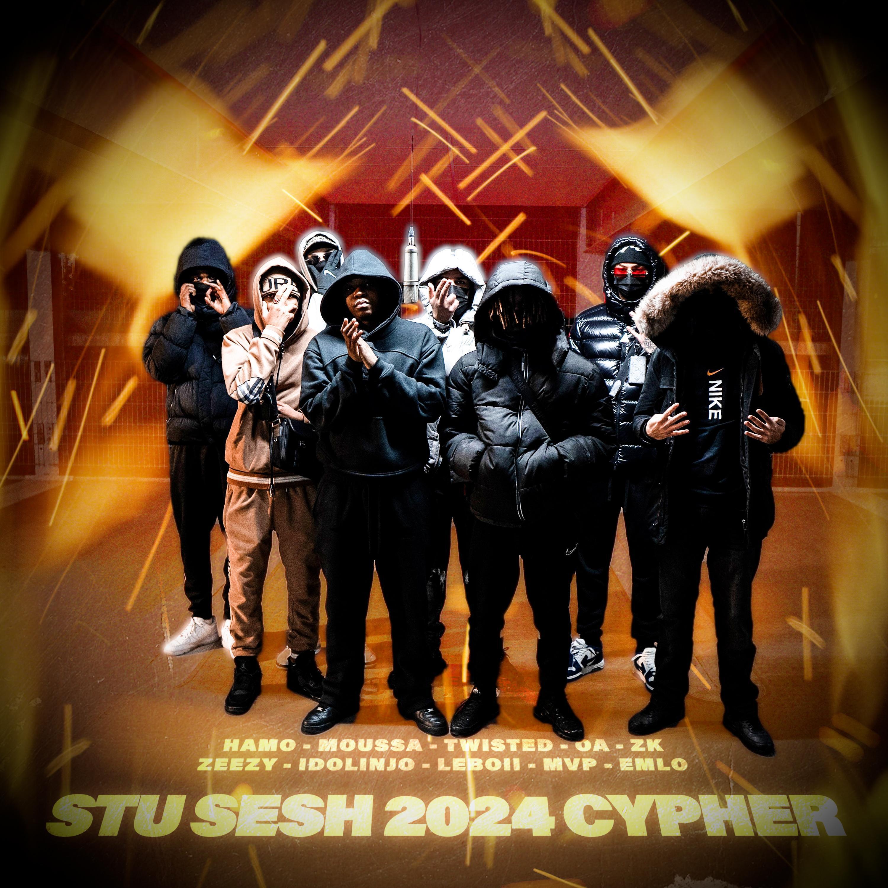 Stu Sesh - 2024 Cypher (feat. Moussa, Twisted!, OA, ZK, Zeezy, idolinjo, Leboii, Emlo & youknowmvp)