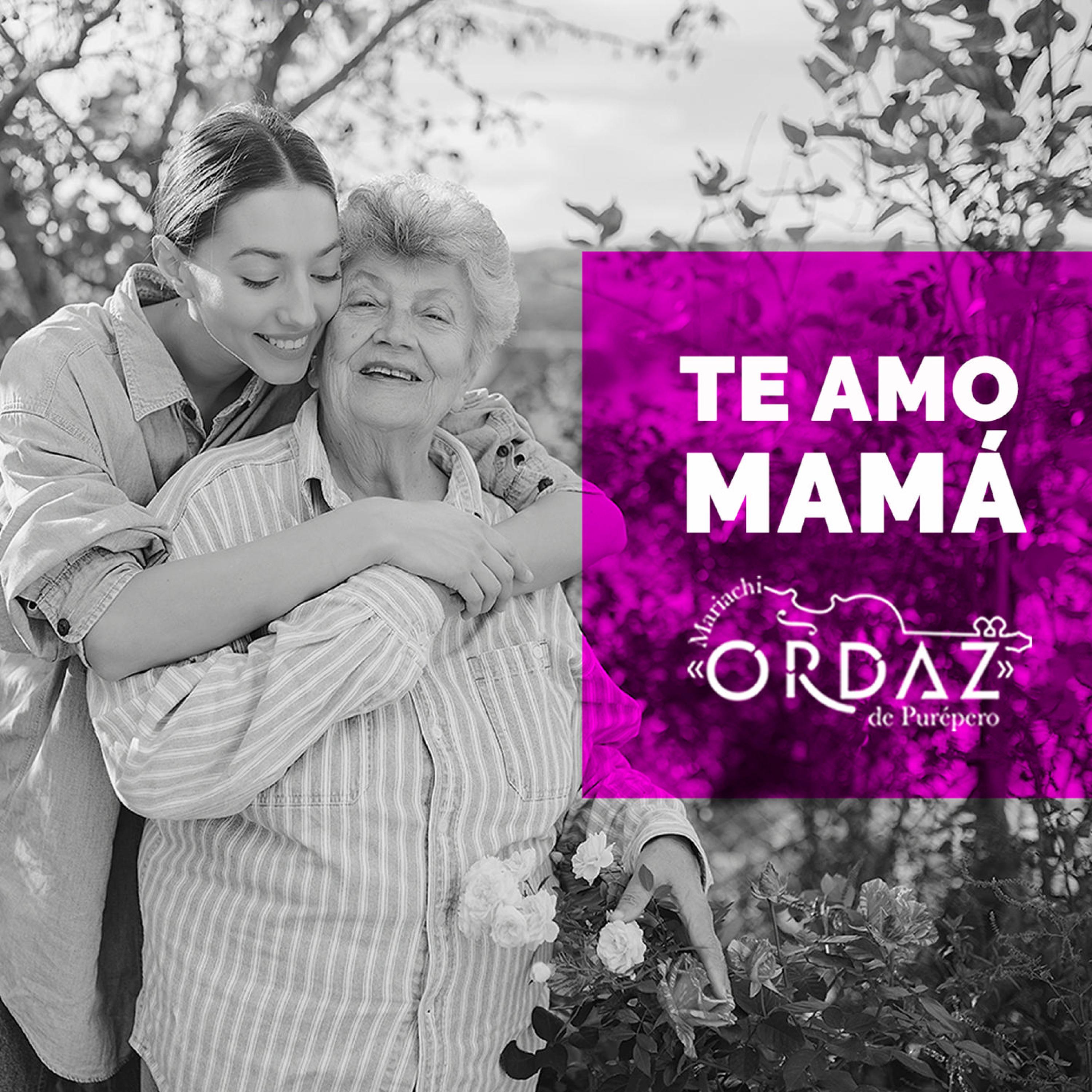 Te amo mamá