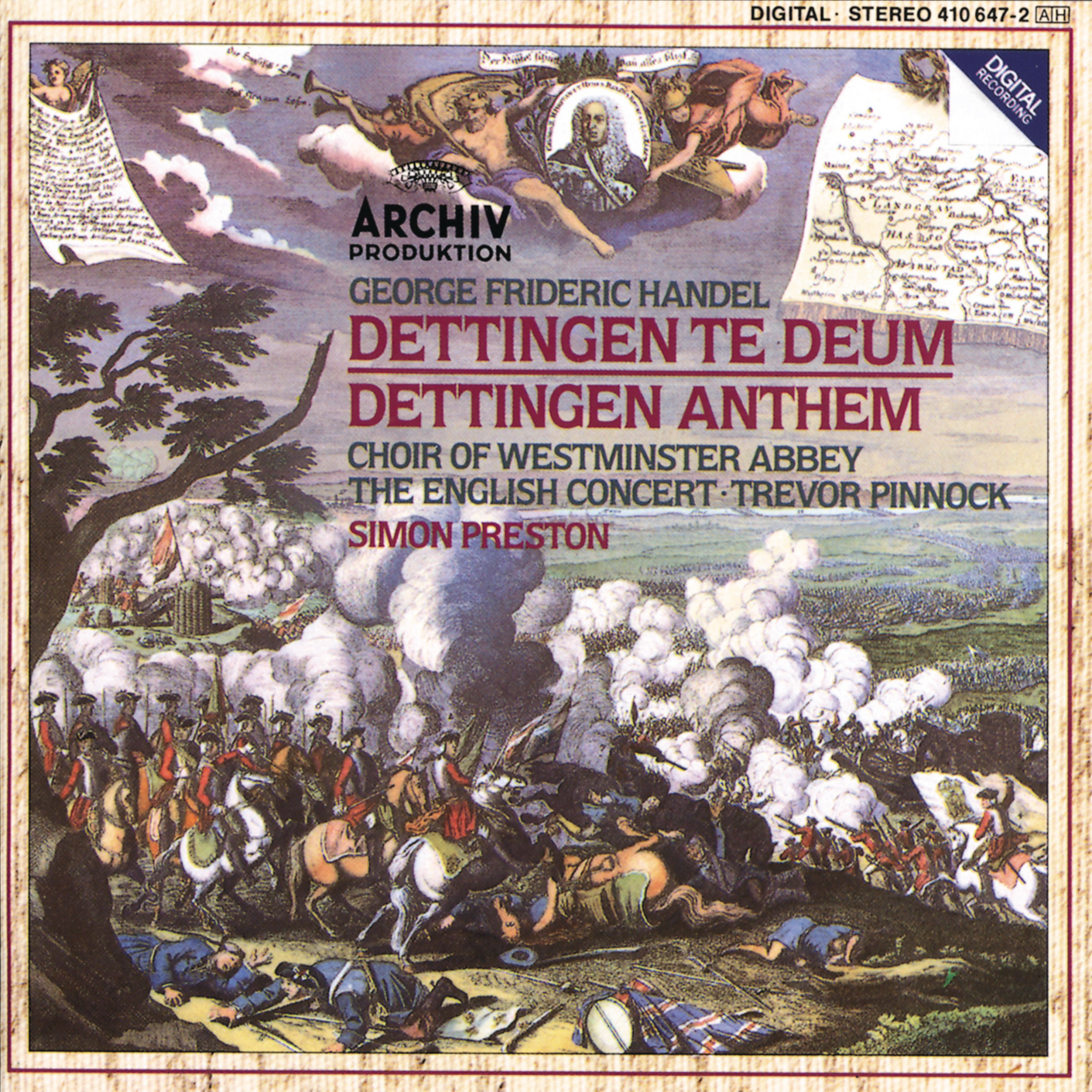 The English Concert - The Dettingen Te Deum:4. To Thee Cherubin and Seraphim