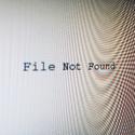 File Not Found