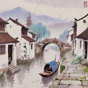 小城烟雨