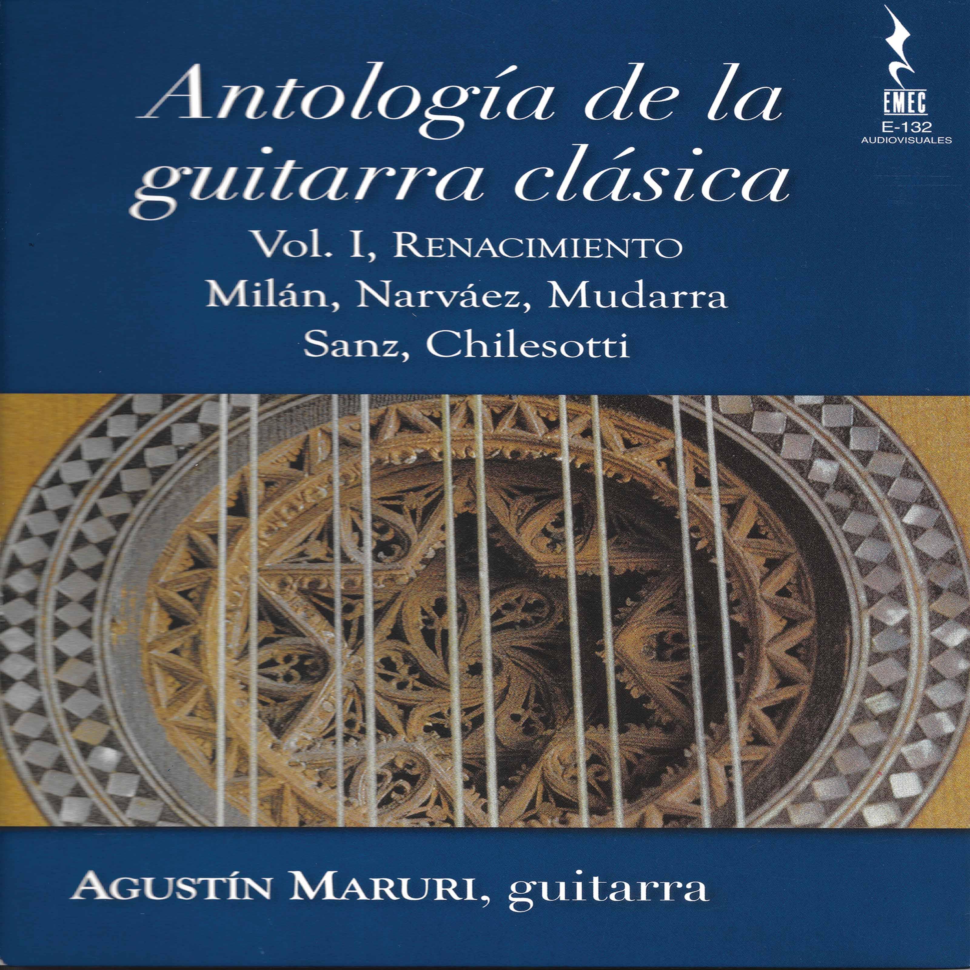 Antología de la guitarra clásica, Vol. 1: Renacimiento