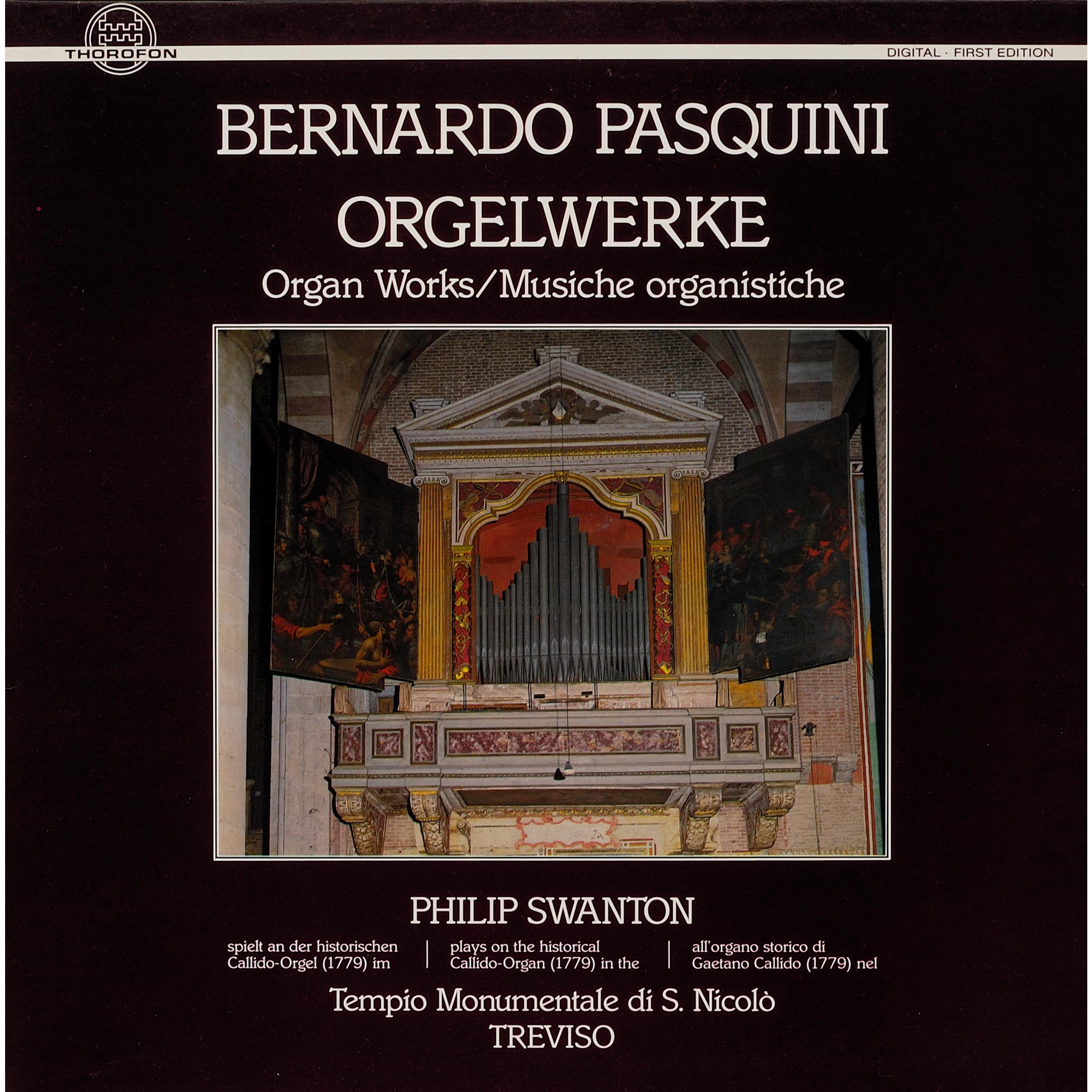 Pasquini: Orgelwerke
