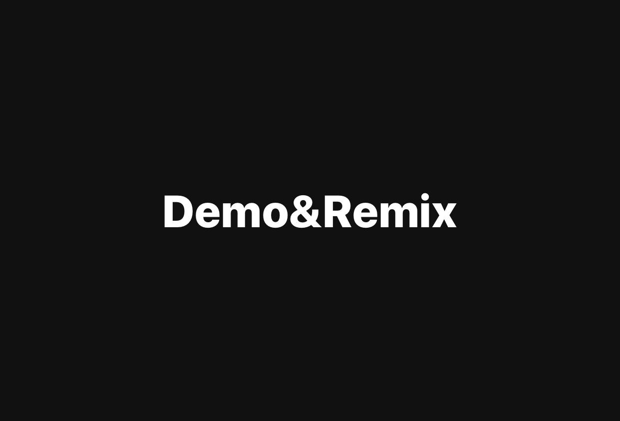 DEMO&REMIX专辑