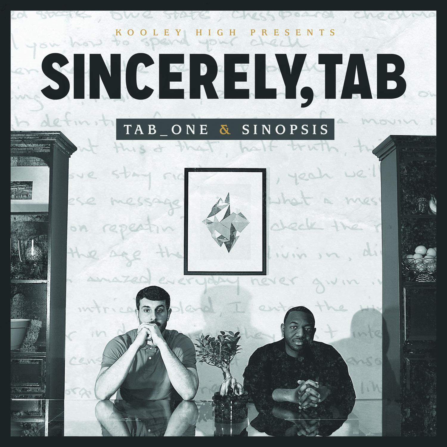 Sincerely, Tab