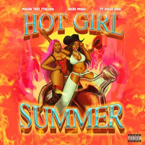 Hot Girl Summer （原版立体声带和声） （降8半音）