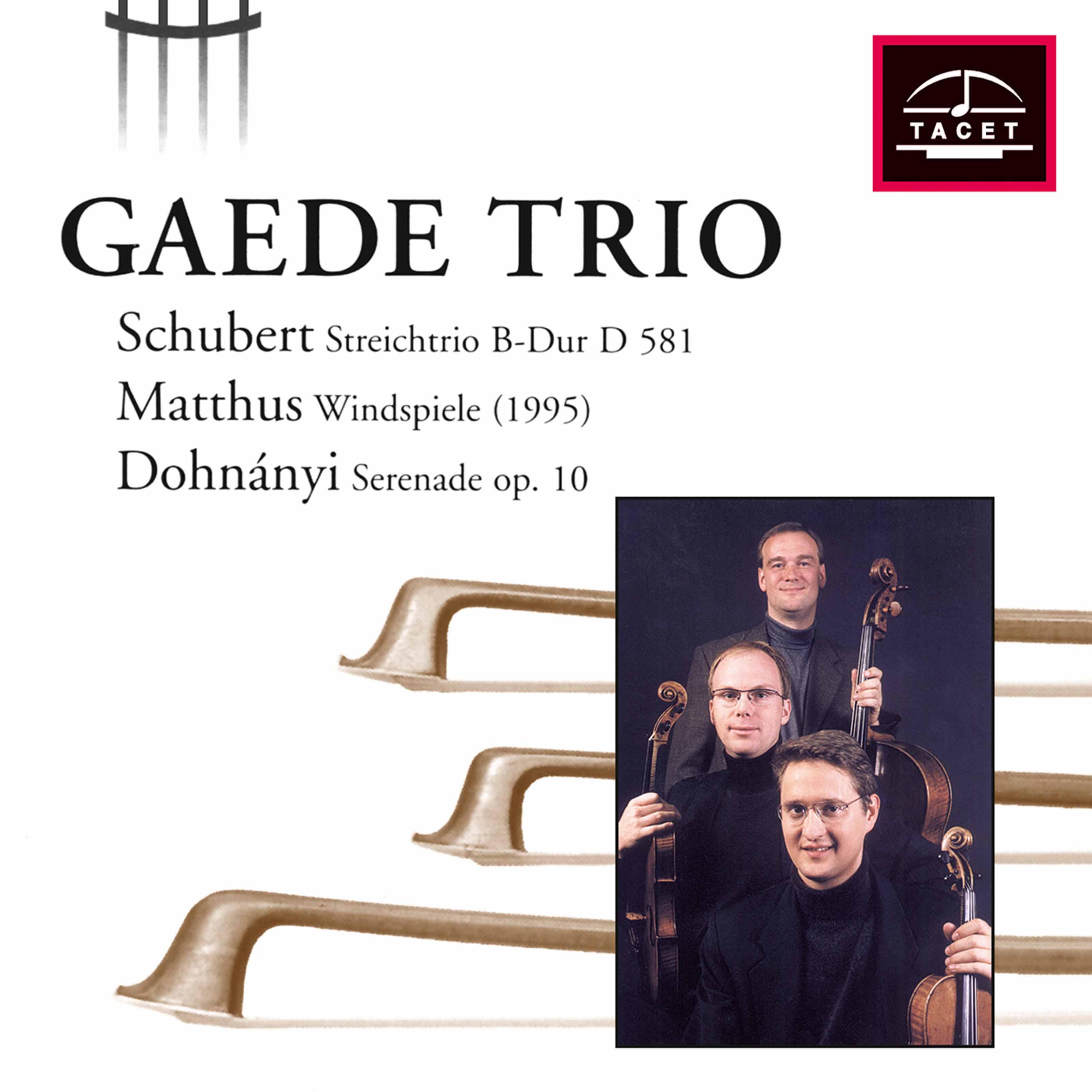 Schubert, Matthus & Dohnányi: Chamber Works