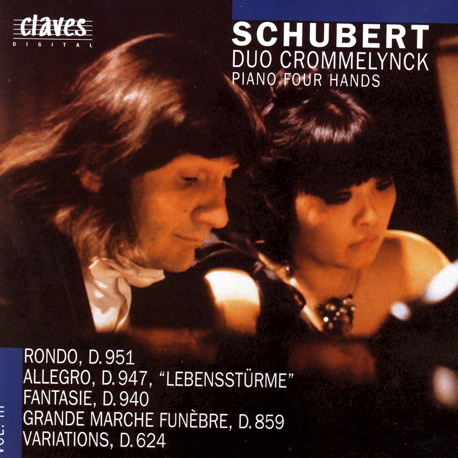 Schubert: Works for Piano 4 Hands Vol. III专辑