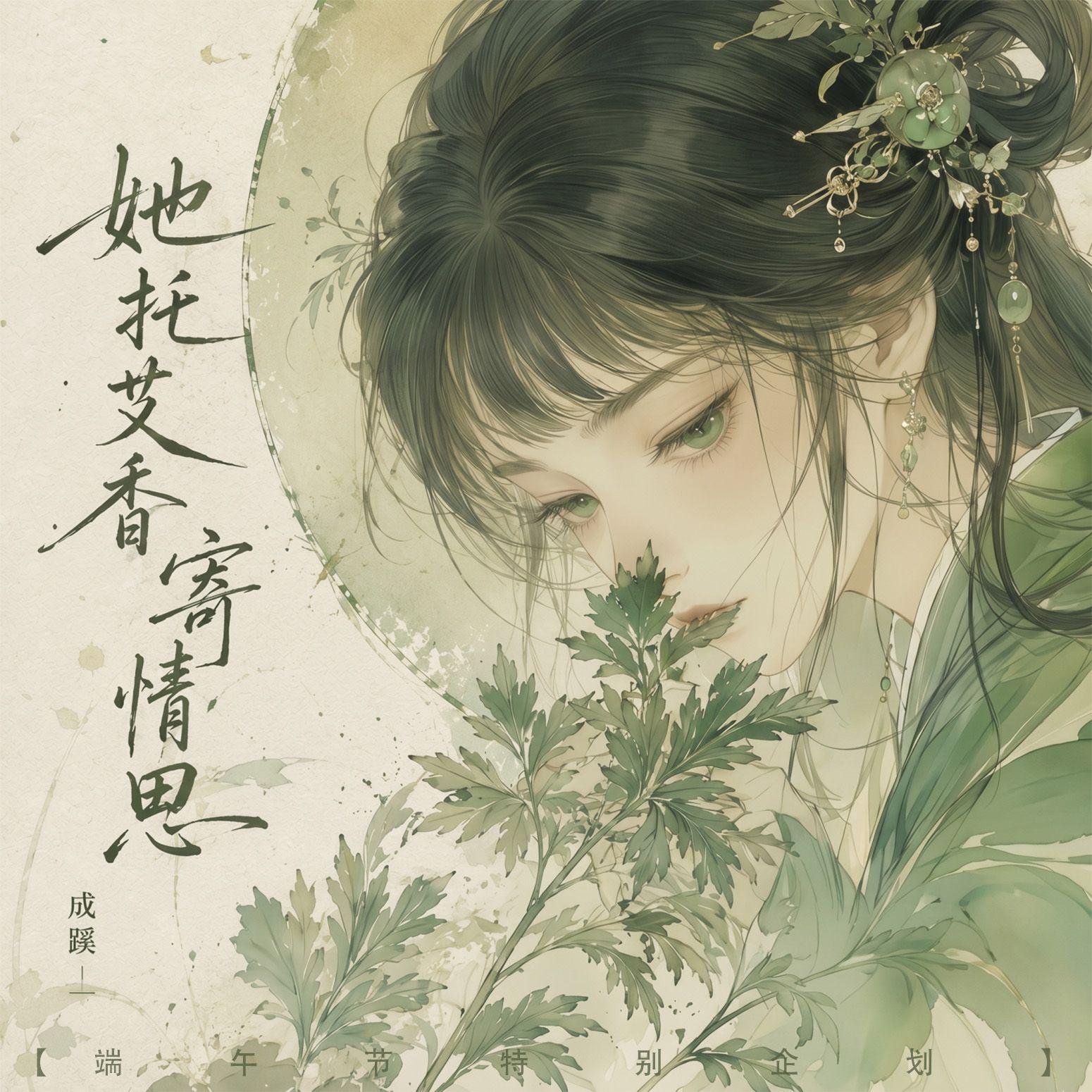 她托艾香寄情思