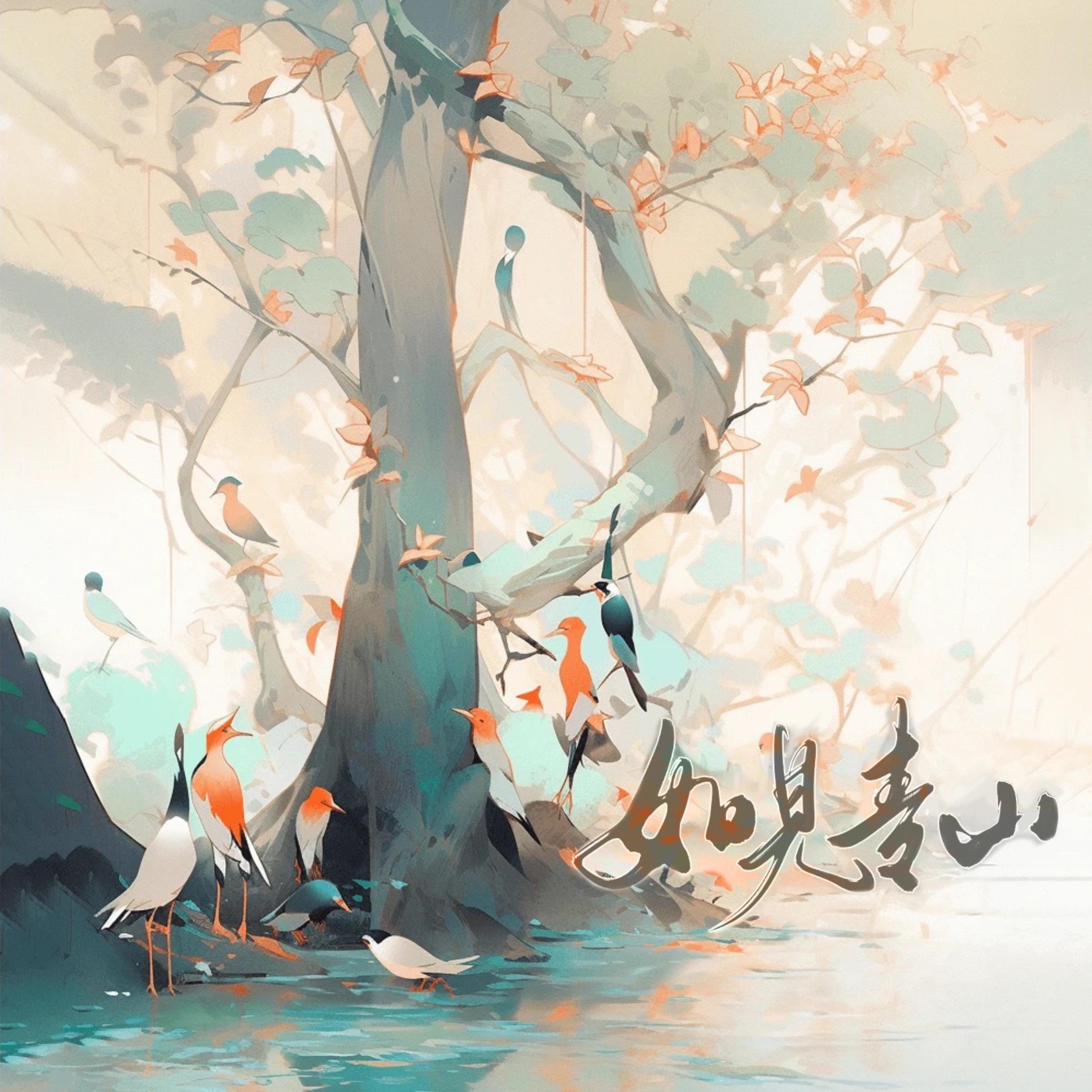 青山见我应如是