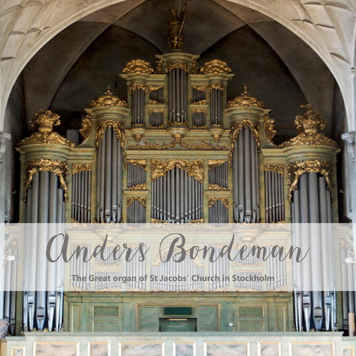 The Great Organ of St Jacobs' Church in Stockholm