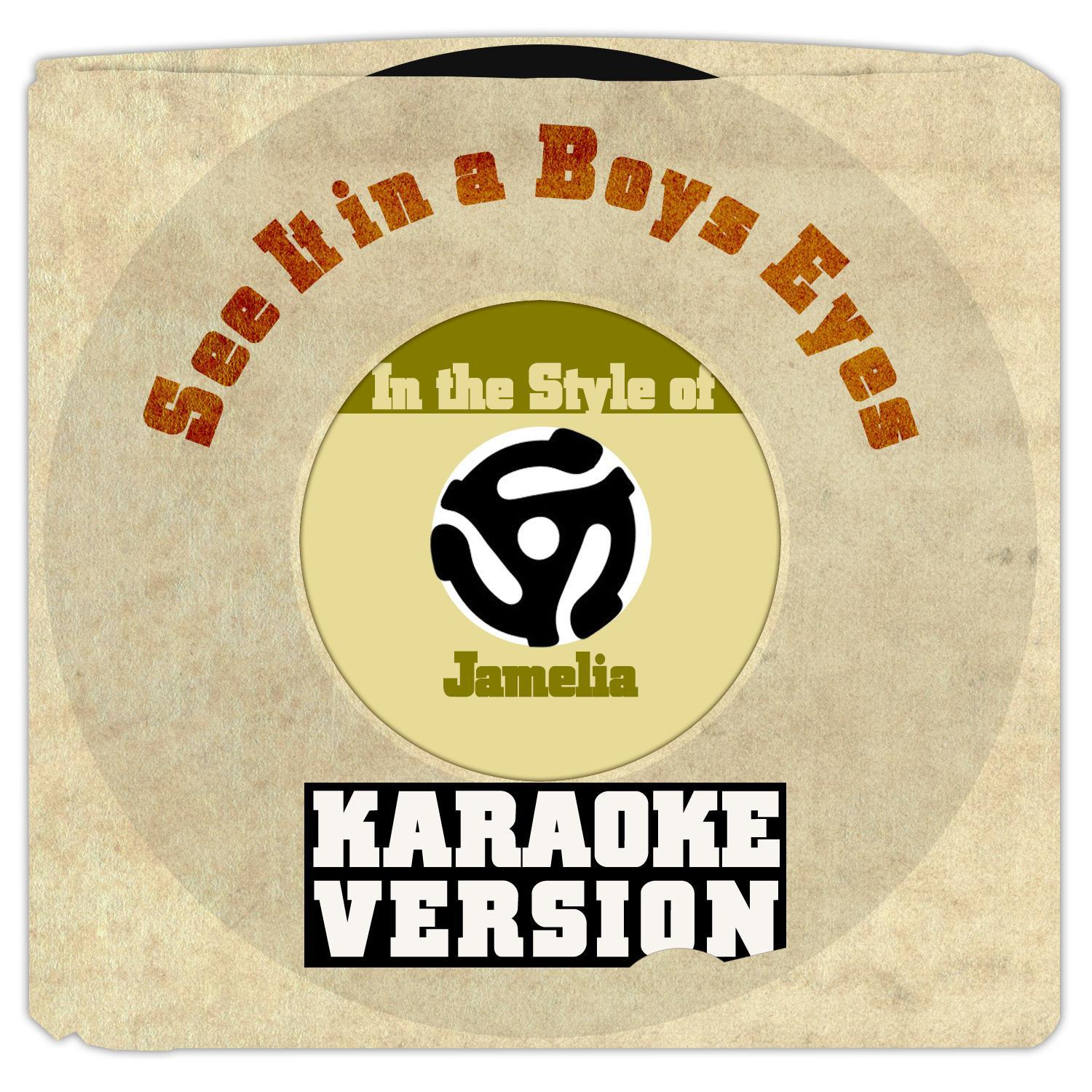 See It in a Boys Eyes (In the Style of Jamelia) [Karaoke Version] - Single专辑