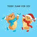 Teddy Jump for Joy