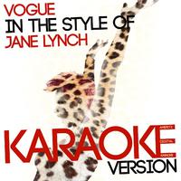 Jane Lynch - Vogue (Glee Cast karaoke)