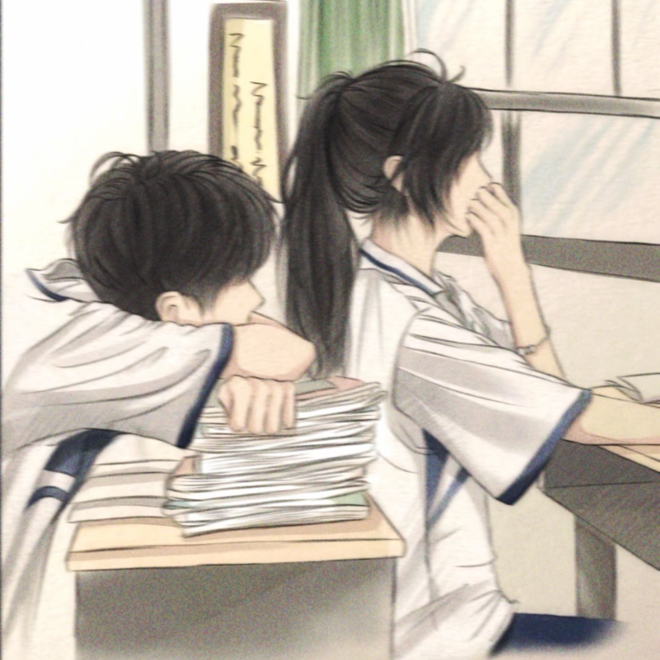 我们没有下学期了