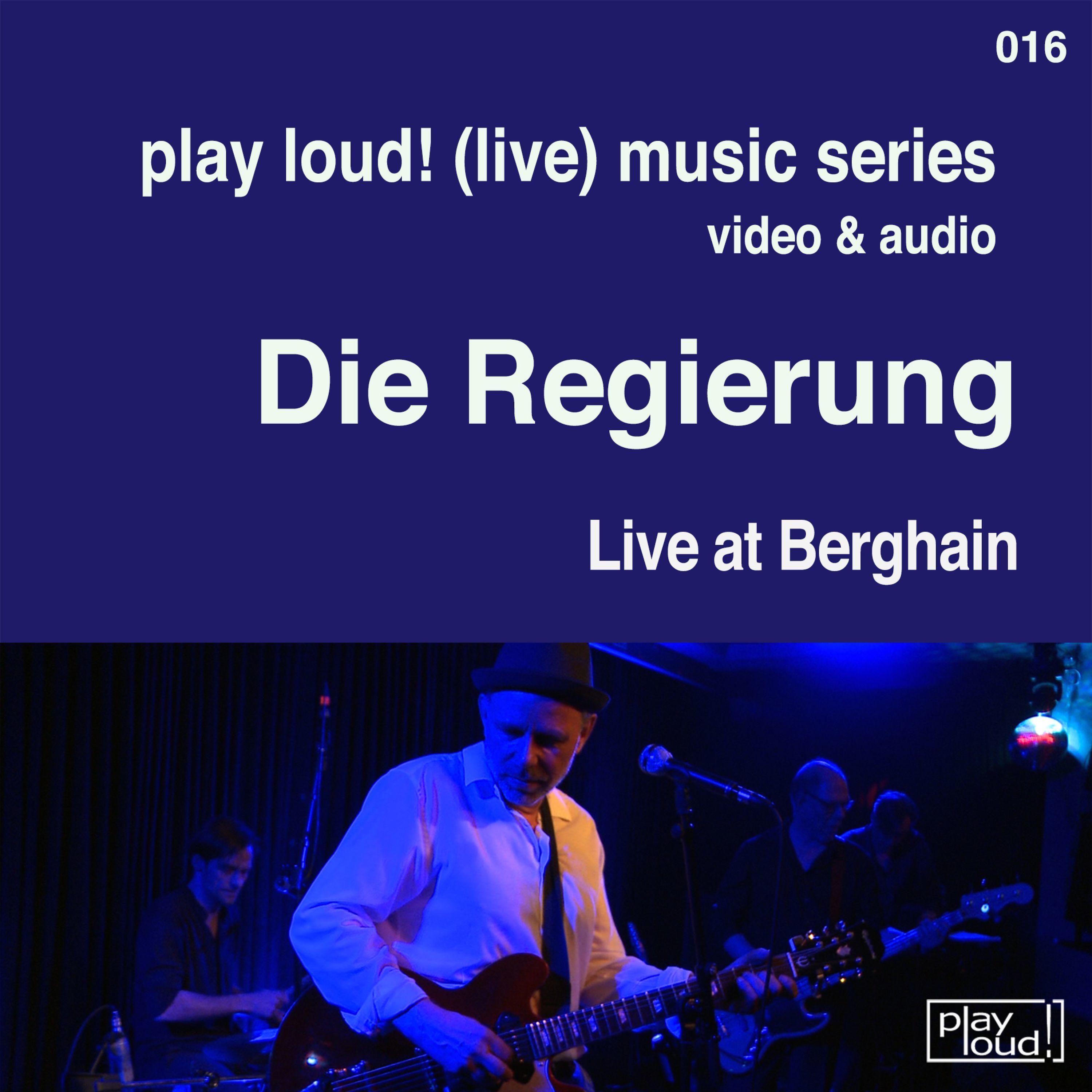 Live at Berghain 2017