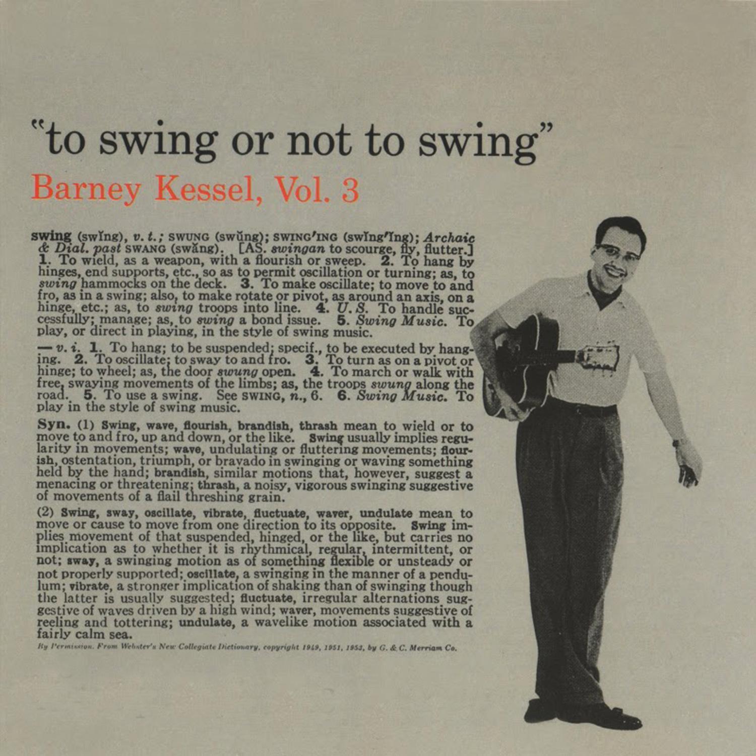 To Swing or Not to Swing (Bonus Track Version)