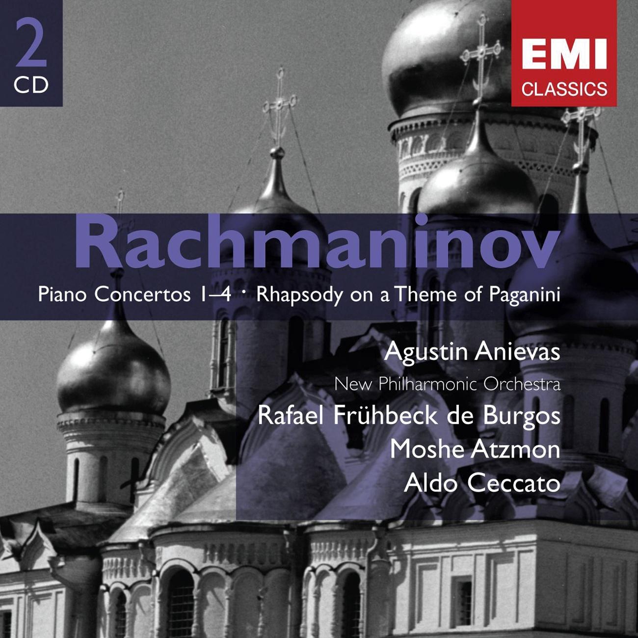 Rachmaninov: Piano Concertos 1-4 & Rhapsody on a Theme of Paganini